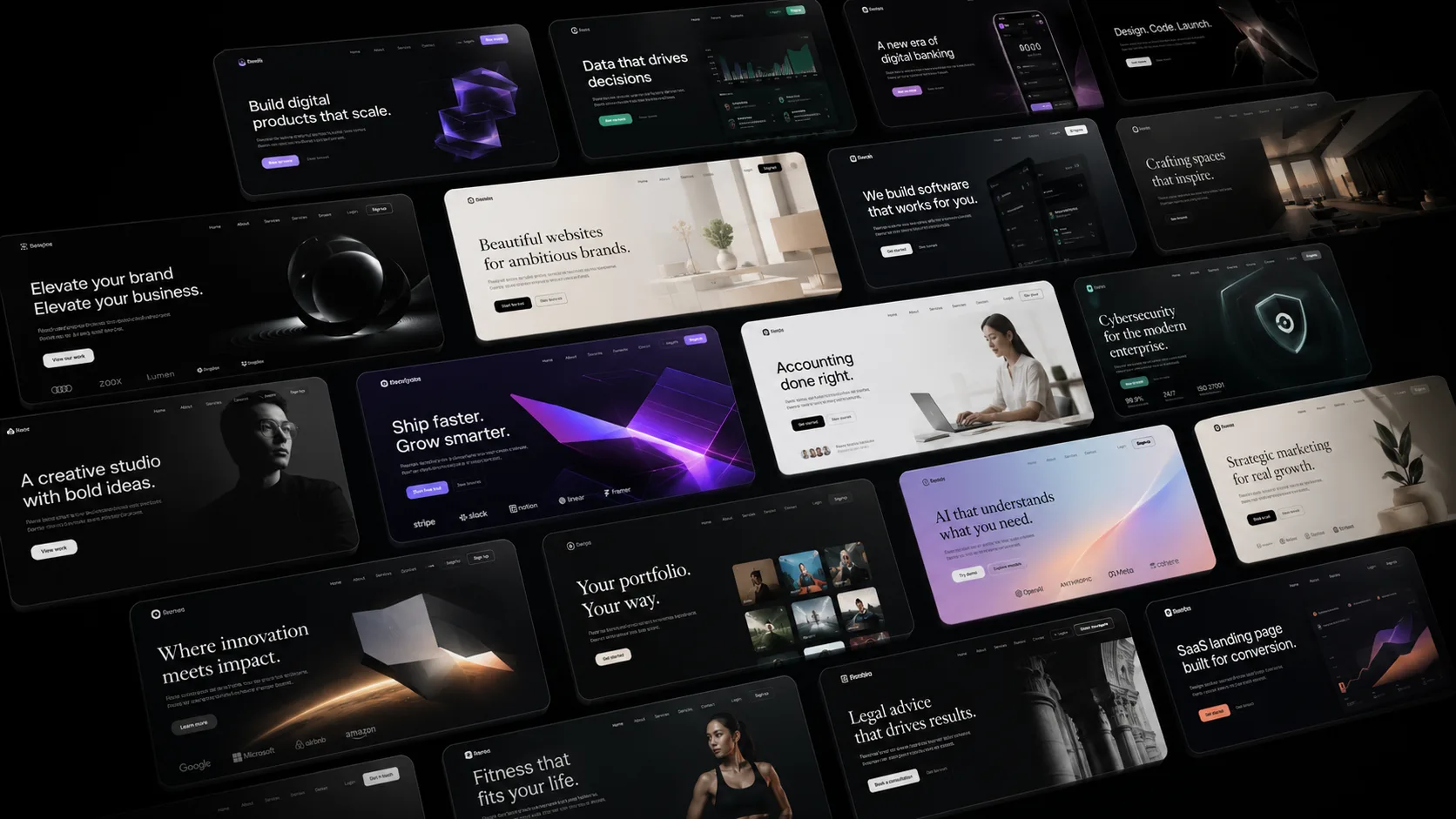 Professionelle Website